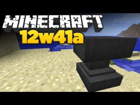 Minecraft 12w41a / 12w41b - Anvil, Beacon & Bug Fixes! (Snapshot Review)