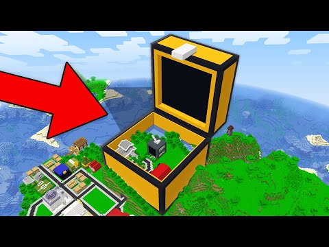 NEDEN KÖYÜMÜZ SANDIĞIN İÇİNDE? - Minecraft