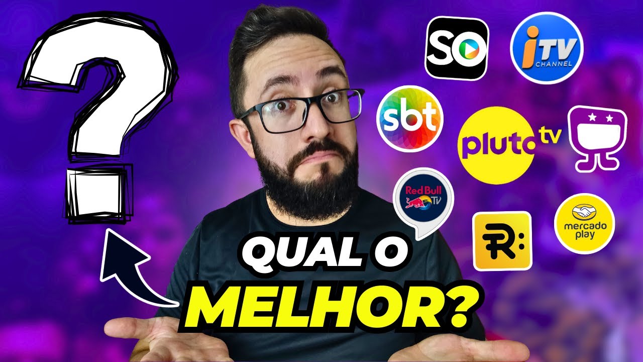 QUAL O MELHOR APP DE STREAMING GRÁTIS? PLUTO TV, ITV CHANNEL, RUNTIME, SOPLAY?