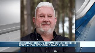McCurtain County commissioner resigns after audio recordings made public