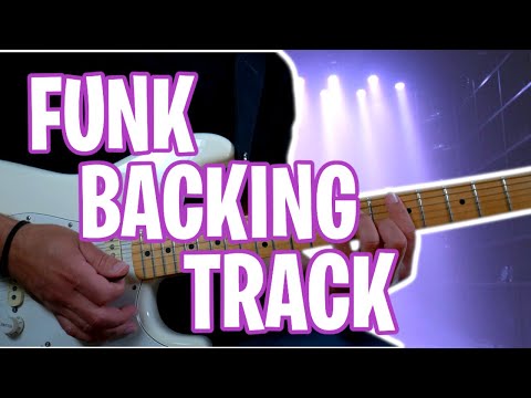 SERIOUSLY Funky Backing Track For Guitar (Dm7 Vamp)