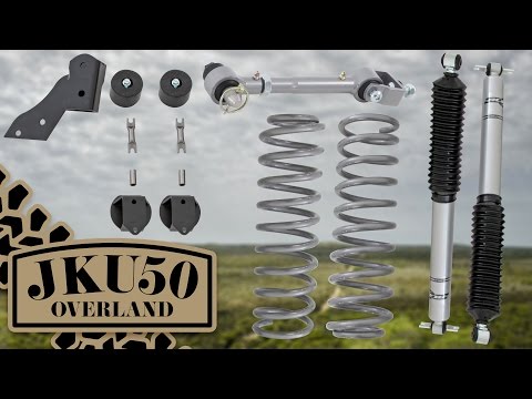 Rubicon Express Standard Coil System Lift Kit & Sway Bar Disconnects Overview | JKU50 Overland