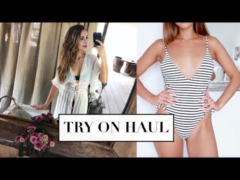 VACATION & BEACHWEAR TRY ON HAUL (WHAT I WORE IN MEXICO!) | Annie Jaffrey Video