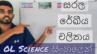 OL Science Sinhala  සරල රේඛීය ච�