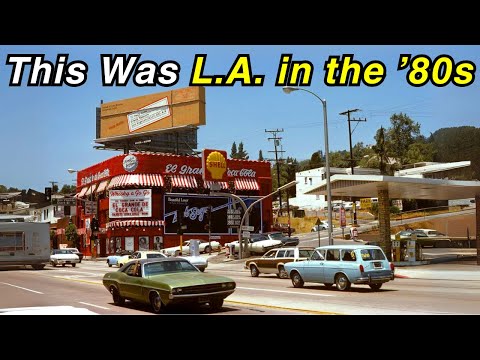NOSTALGIA: Cruising the ICONIC STREETS of 1980s LOS ANGELES