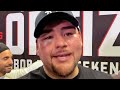 ANDY RUIZ JR ON WHY HE COULDNT KNOCK OUT LUIS ORTIZ; GIVES HONEST ANSWER ABOUT HOLDING BACK IN FIGHT