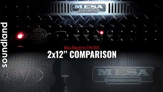 Video thumbnail for Mesa vs EVH 5150. 2x12 cabinets war by soundland
