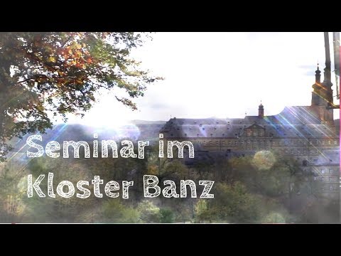 Ich habe ein Seminar im KLOSTER BANZ!  - Vlog