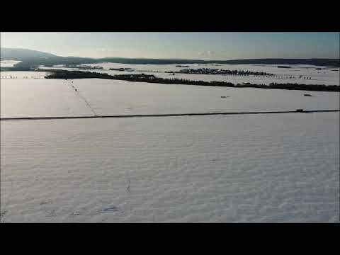 DJI Mini 2 Dörnten Schnee soweit das Auge reicht