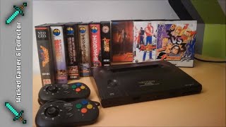 Neo Geo AES Home Arcade Retro Console Collection