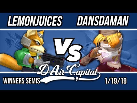 D-Air Capital 13 - Lemonjuices (Fox) Vs. dansdaman (Sheik) - Top 8 W. Semis