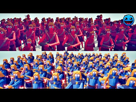 100x ARTEMIS vs 100x APOLLO | TABS Totally Accurate Battle Simulator