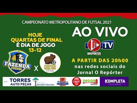 FAZENDA FUTSAL x CURITIBA OURO FINO - QUARTAS DE FINAL LIGA METROPOLITANA DE FUTSAL