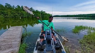 Catch And Cook In My NEW FeelfreeUs Kayak !!