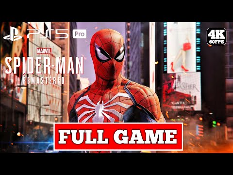 SPIDER-MAN REMASTERED PC Gameplay Walkthrough Part 1 FULL GAME [4K 60FPS ULTRA] - No Commentary