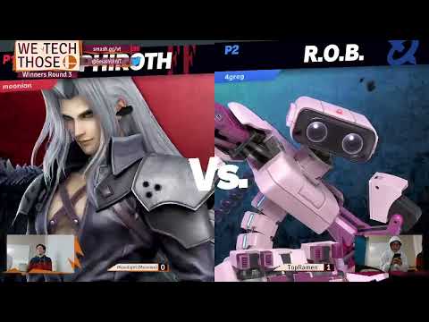 Tech Chase 10 moonlight (Sephiroth) vs TopRamen (ROB)