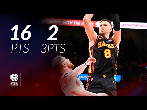 Kristaps Porzingis 16 pts 2 threes 2 rebs vs Wolves 25/26 season