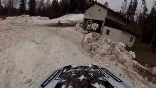 preview picture of video 'HILL UP RIDE OZOLKALNS 2014 1 Starts 4x4 ATV'