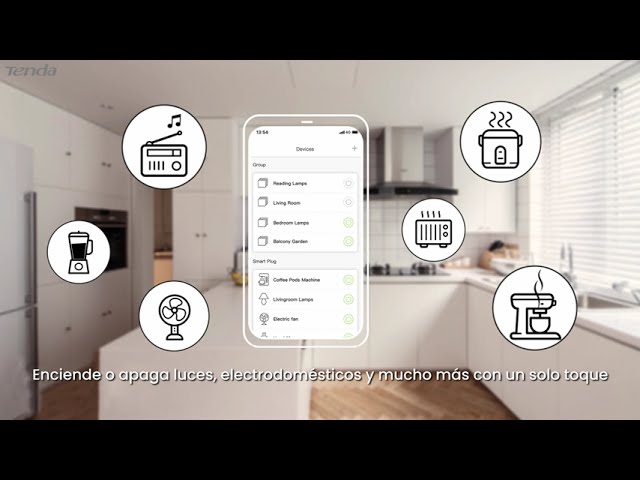 Tenda SP9 WiFi Smart Plug con monitoraggio energetico video