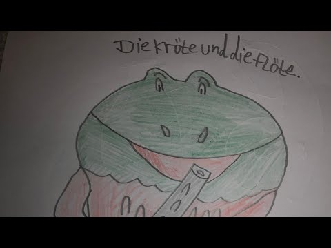 Die Kröte und die Flöte || Ein Gedicht von Max Schmidt
