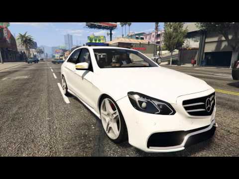 GTA 5 PC MODS -  E63 POLICE VERSION
