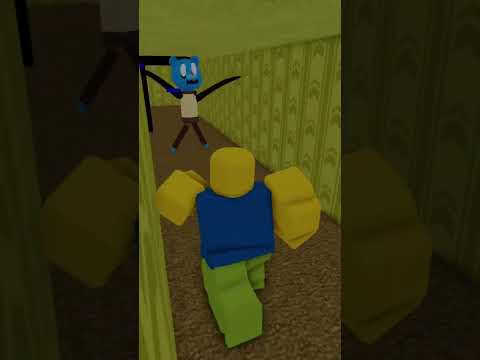How to get BLUE GOLDEN BACKROOMS MORPH (RAINBOW FRIENDS) #roblox #backroomsmorph #shorts