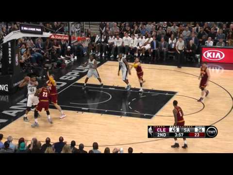 Tim Duncan Full Game Highlight VS Cleveland Cavaliers (9Points,6Rebounds,3Assists,2Blocks)