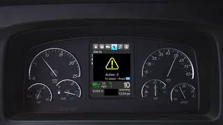 Freightliner Cascadia ICU Dash   Navigation of Maintenance