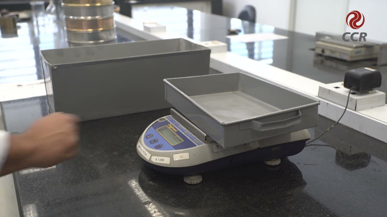 Determinação do Índice de forma de agregado graúdo pelo Método do Paquímetro