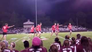 preview picture of video 'Half Time Menomonee Falls PowderPuff Football game 2013'