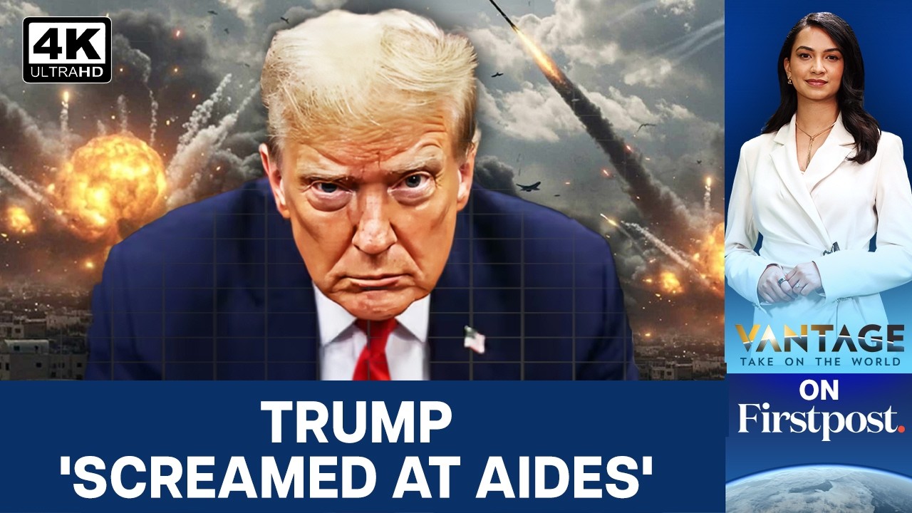 Trump Had a Meltdown When US Pilots Went Missing in Iran | Vantage on Firstpost | 4K