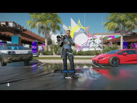 (TS) Rainbow Six Siege - (Elimination, Realistic) Lone Wolf on Crystal Guard Coastline as Osa