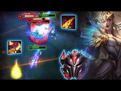 When Enemy LEBLANC is OVER FEED - E.sub