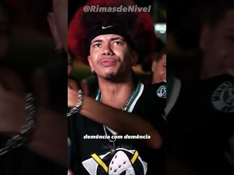 DEMÊNCIA COM DEMÊNCIA BRENNUZ #shorts #batalhaderima