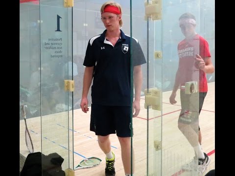 1-WIlliam Braff (St. George's) v Patrick McElroy (Nobles) squash match 2016