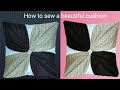 how to make beautiful cushion covers at home