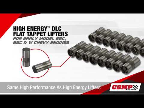 COMP Cams High Energy™ DLC Flat Tappet Lifters