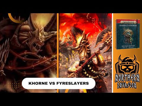 Blades of Khorne Vs Fyreslayers (2000pts): Age of Sigmar Battle Report