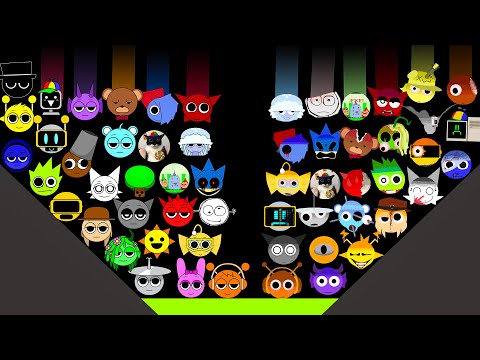 Sprunki Retake Phase 2 vs Sprunki Classic Marble Race Tournament In Algodoo — Who Will Win?