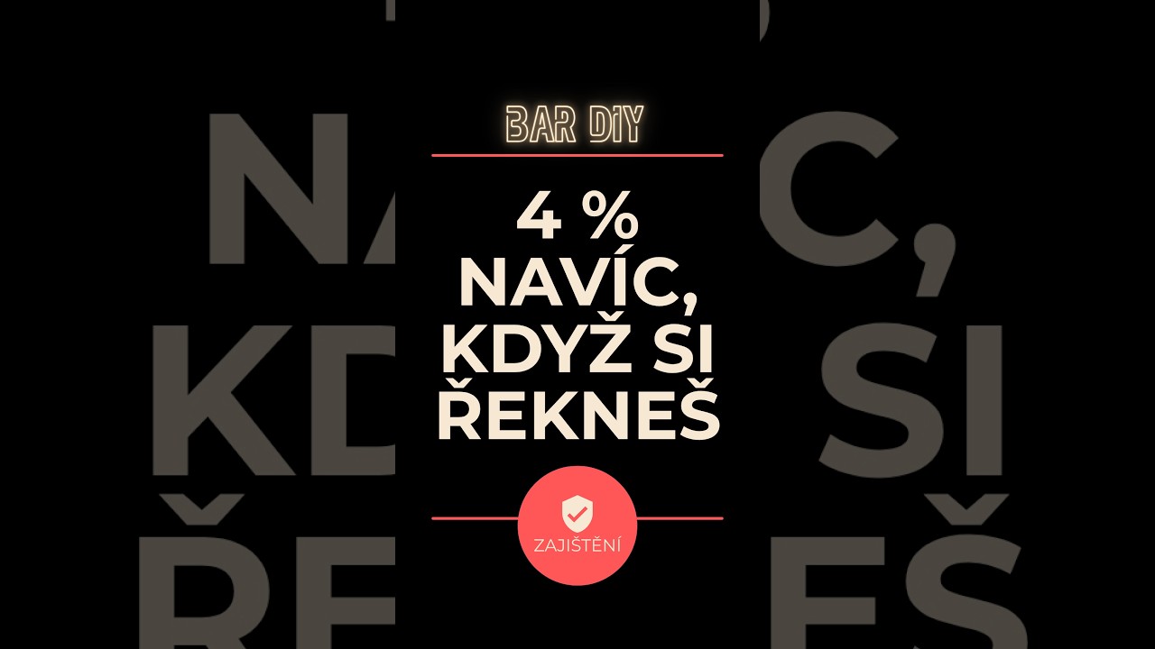 Náhled videa: 4 % NA PENZIJKO