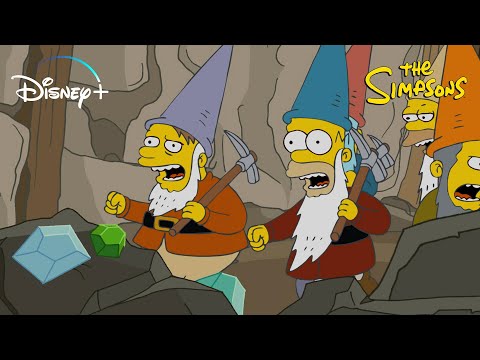 The Best Disney References | The Simpsons | Disney+