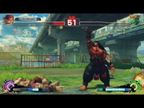 Lucifer___v (Evil Ryu) Vs Captain_2hu (Blanka) - SSF4 AE 2012