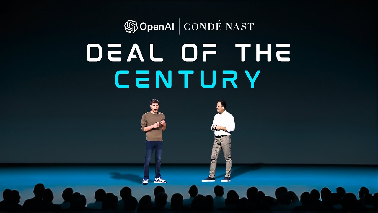 2 MINUTES AGO: OpenAI Just Struck Content Deal With Condé Nast (Huge Move)