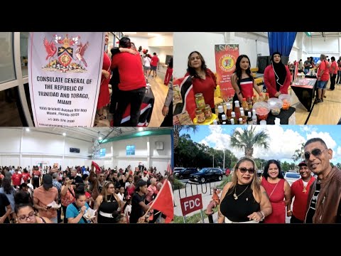 TRINIDAD AND TOBAGO 64TH INDEPENDENCE DAY CELEBRATION LAUDERDALE FLORIDA 