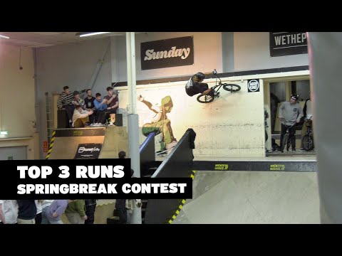 TOP 3 RUNS – Springbreak BMX Contest @ Wicked Woods Wuppertal