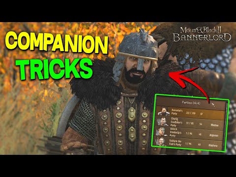 Companions, Parties and Armies Tips and Tricks! (Simple Explanation) - Mount & Blade II: Bannerlord