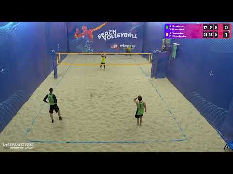 22:10 A. Kotelenets / V. Shapovalov - A. Yermakov /D. Kharchenko 25.01.2023|Winners Beach Volleyball