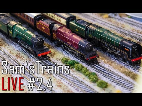Sam'sTrains Live: S2 EP4 - Running Some Classic Tender Engines