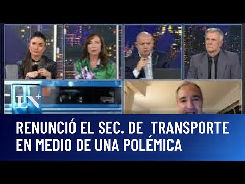 Renunció el Secretario de Transporte en medio de una polémica; por el reparto de fondos públicos