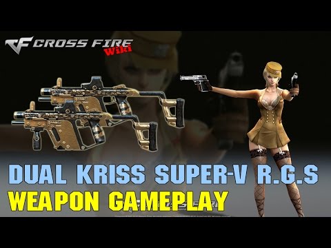CrossFire - Dual Kriss Super-V Rusty Gold Skull - Weapon Gameplay